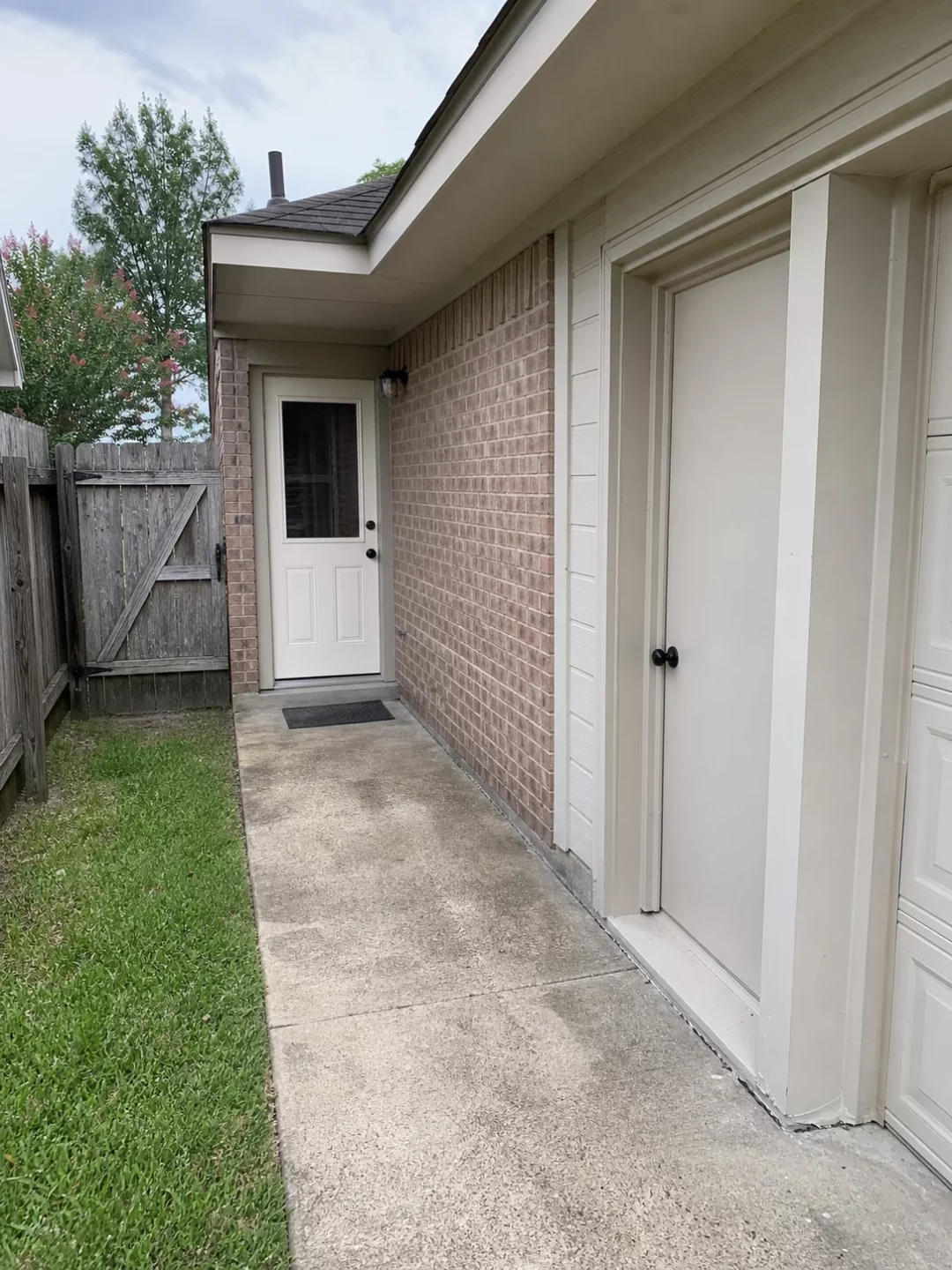 Several entry points around a Houston home to review after moving in