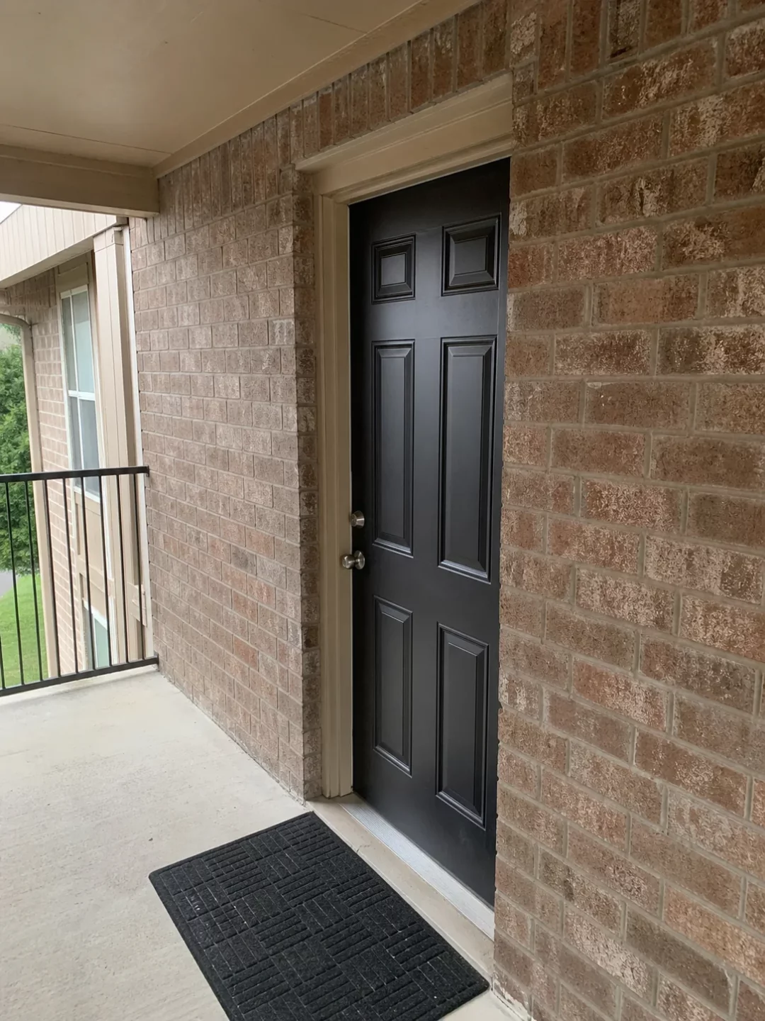 Residential apartment entry door